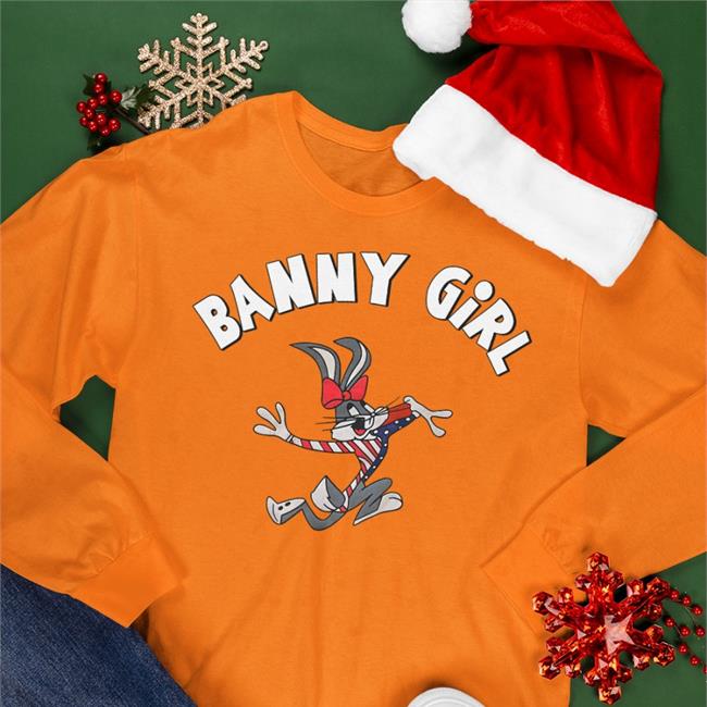Bunny Girl Rabbit Sweatshirt Poorly Translated Shirts