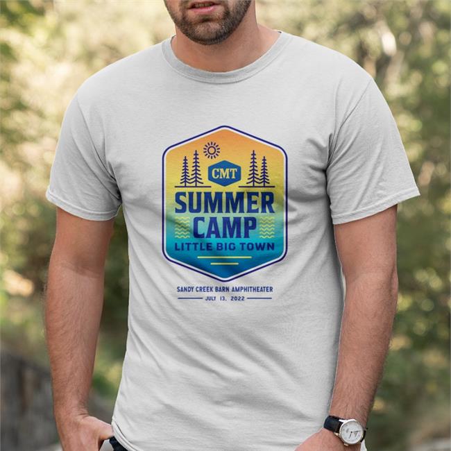 Cmt Summer Camp Little Big Town Sandy Creek Barn Amphitheater Tee Shirt