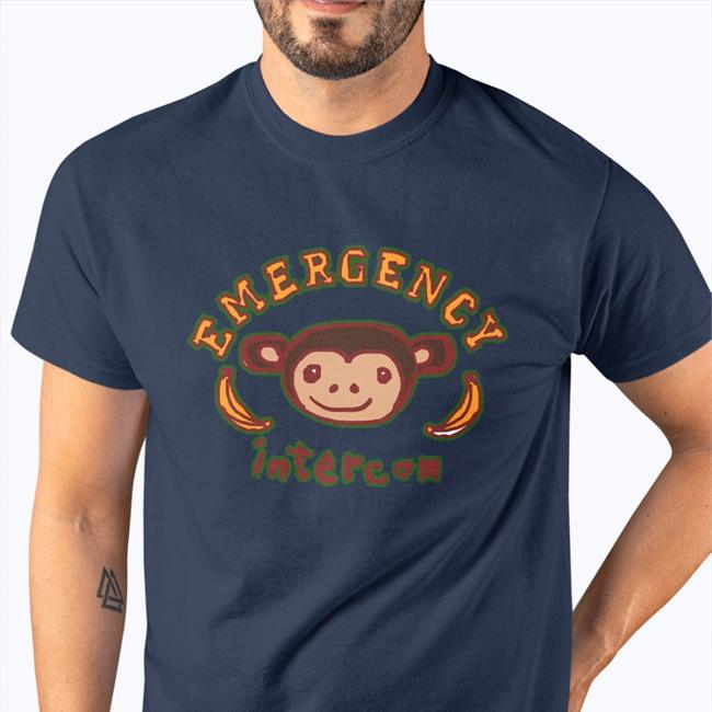 Emergency Intercom Merch Monkey Hoodie Sweatshirt