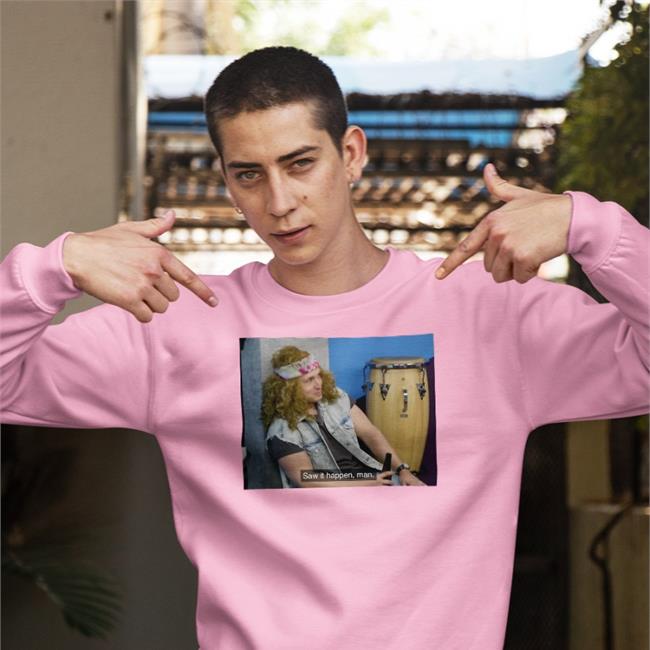 Nick Luciani Saw It Happen, Man Hoodie
