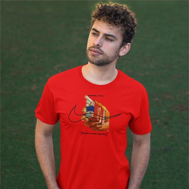 Cocacola Smoke A Coke Cigarette Shirts