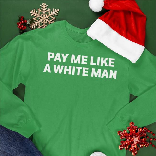 Pay Me Like A White Man Tee Black Angela Sterritt