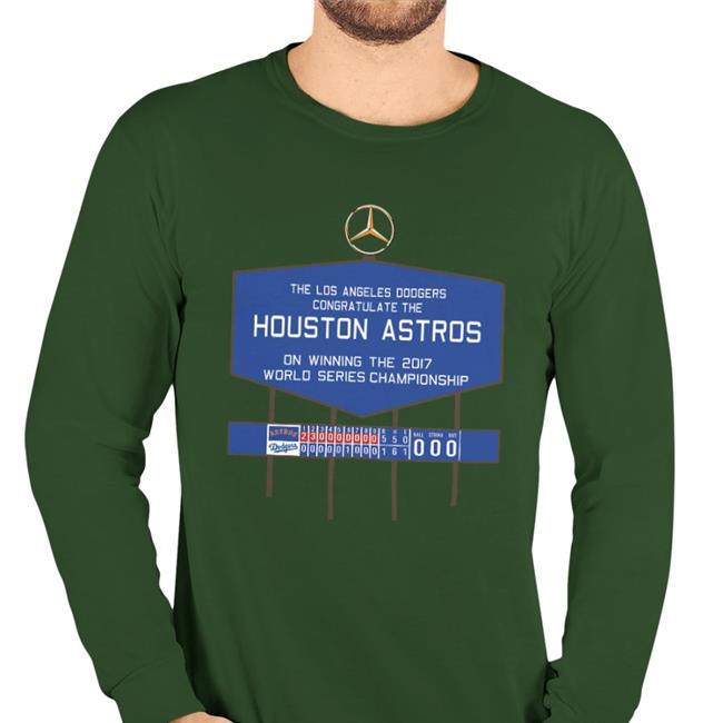 Agswin The Los Angerles Dodgers Congratulate The Houston Astros On Winning The 2017 New Shirt 713 Shirts Merch