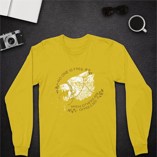 No One Is Frees When Others Are Oppressed Shirt Hookieduke Resist Shirt Hookie Duke Store