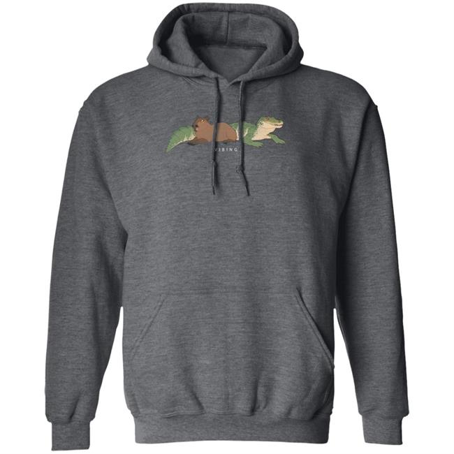 Capybara Vibing Hoodie Gators Daily Store Capybara Shirt Hoodie Sweatshirt Capybara Vibing Hoodie Gators Daily Store Capybara Shirt Hoodie Sweatshirt