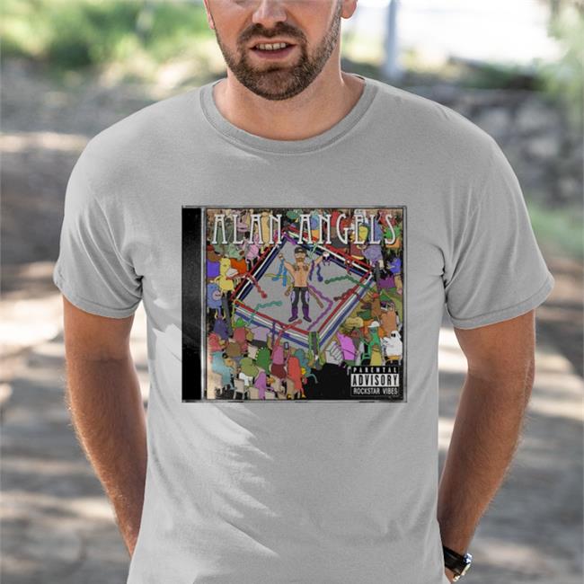 Alan Angels Album Cover Tee Shirt