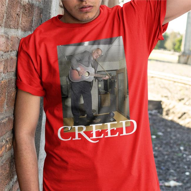 Shirts That Go Hard Creed Bratton With Guitar T Shirt Creed With Guitar The Office Season 3 T Shirt