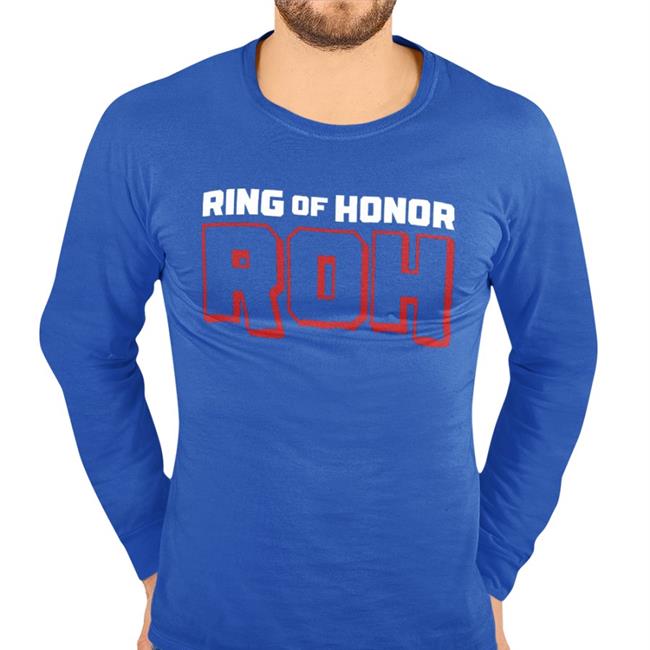 Ring Of Honor Wrestling Roh Logo Hoodie