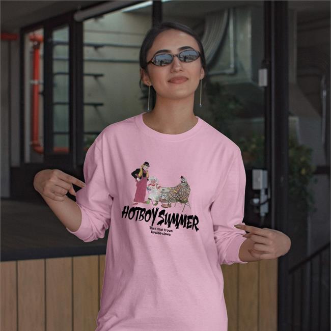 Hotboy Summer Turn That Frown Upside-Clown Shirt Hotboy Summer Turn That Frown Upside-Clown Shirt
