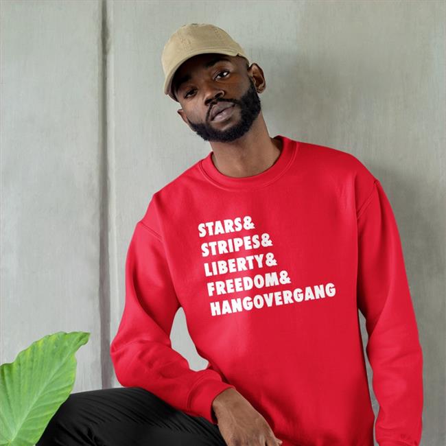 Hangovergang Store Stars & Stripes Sweatshirt
