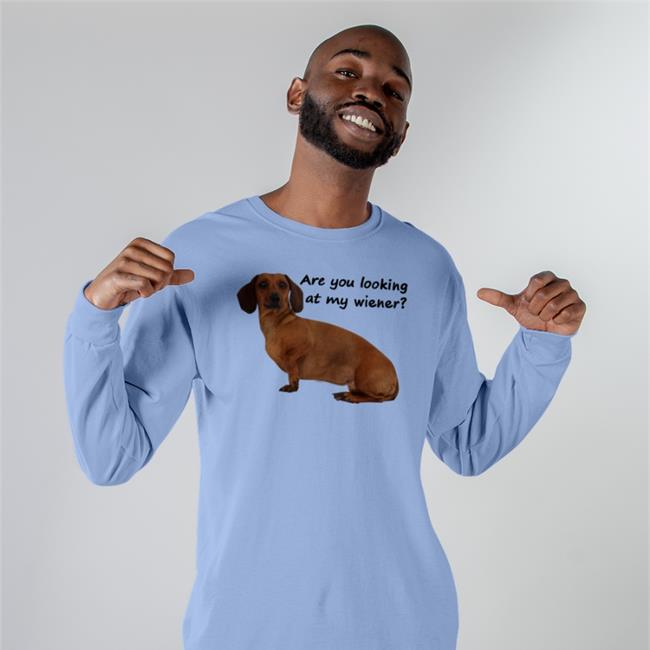 Goodshirts Dog Are You Looking At My Wiener Shirt