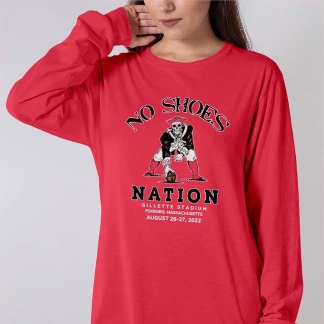 No Shoes Nation Here And Now Tour Shirt Kenny Chesney Red