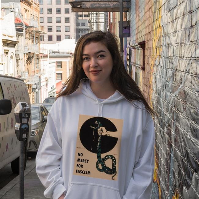 No Mercy For Fascism Hoodie