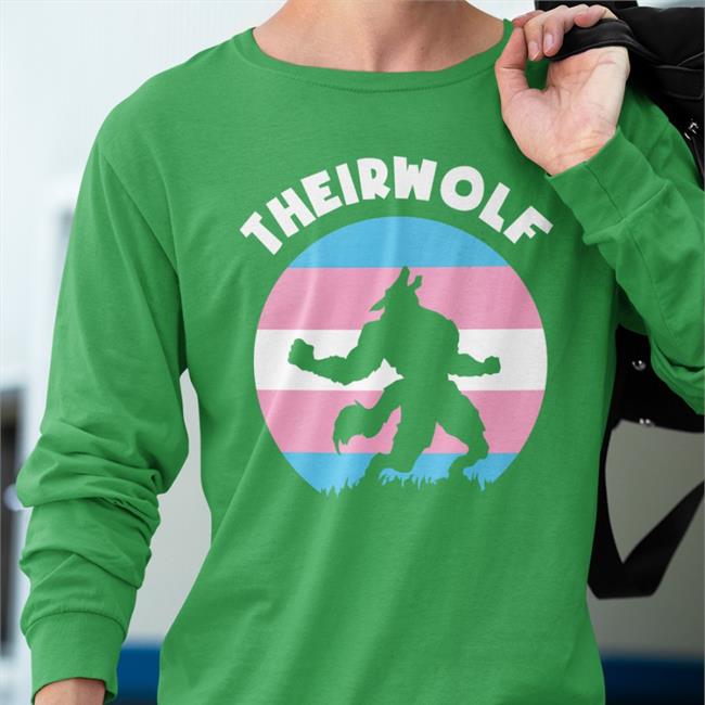 Transgender Flag Bvdgrrl Theirwolf Trans Pride Lgbt Shirt
