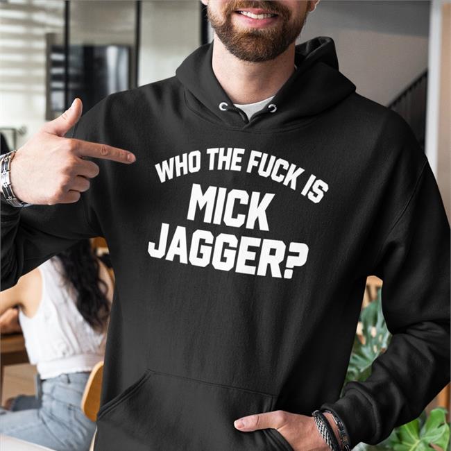 Who The Duck Is Mick Jagger Tee Shirt Keith Richards Wearing Who The Duck Is Mick Jagger T Shirt