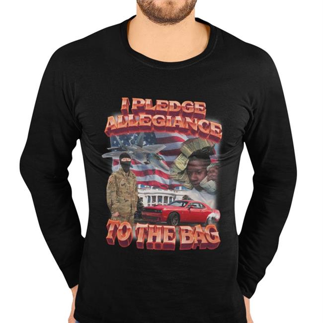 Swag Stimulus Merch I Pledge Allegiance To The Bag New Shirt
