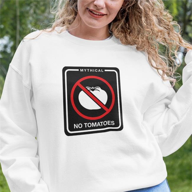 Mythical Store Mythical No Tomatoes Shirt