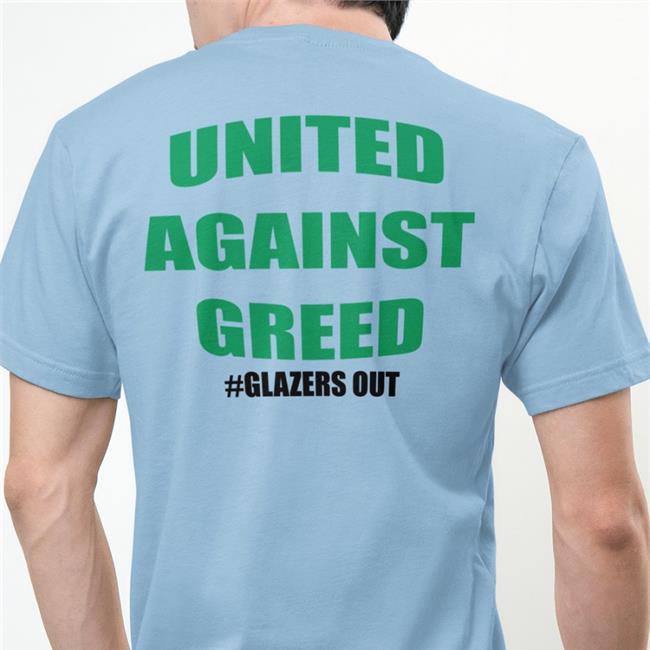 The United Stand Glazers Out Football Is Nothing Without The Fans United Against Greed Shirt Old Trafford
