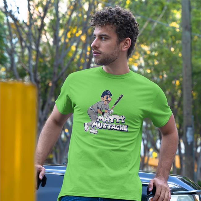 Matty Mustache T Shirts Barstoolsports Store