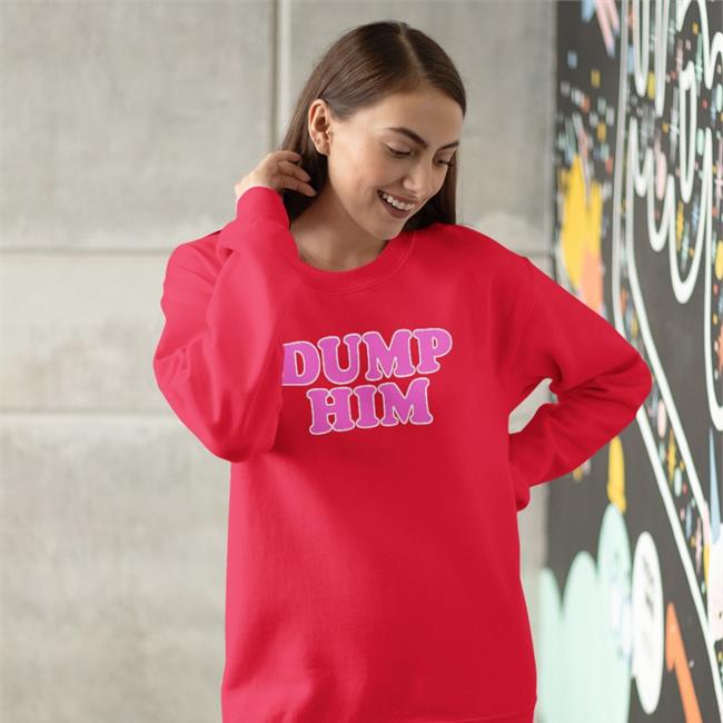 Chey Wearing Dump Him Tee Shirt Thattxkid