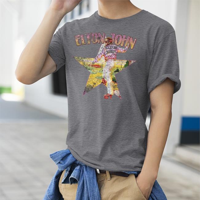 Elton John Store Elton John Distressed Shirt