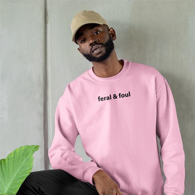 Feral & Foul Hoodied Sweatshirt