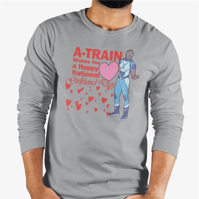 A Train Wishes You A Happy National Girlfriend Day Hoodie Sweatshirt