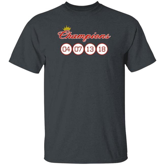 Jared Carrabis Champions 04 07 13 18 Shirt Hoodie Swaeatshirt Jared Carrabis Champions 04 07 13 18 Shirt Hoodie Swaeatshirt