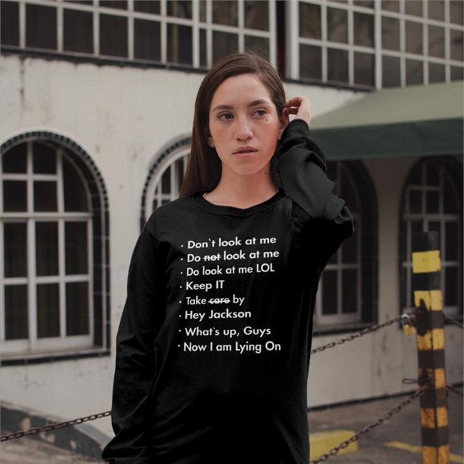 Translatedtees Don't Look At Me Do Not Look At Me T Shirt