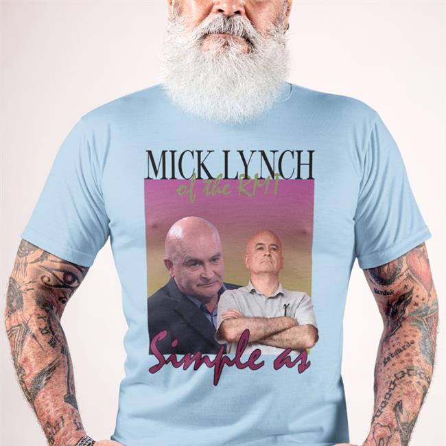 Mick Lynch Of The Rmt Simple As Shirt Aaron Bastani Tribunemagazine