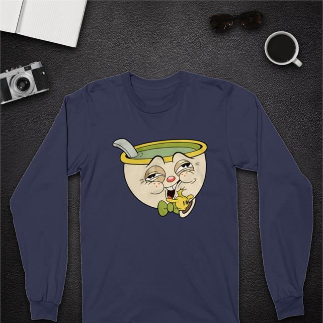 Funny The Cuphead Show Super Extra Comfy Character Bowl Boy Shirt