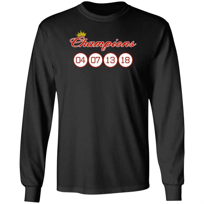 Jared Carrabis Champions 04 07 13 18 Shirt Hoodie Swaeatshirt Jared Carrabis Champions 04 07 13 18 Shirt Hoodie Swaeatshirt