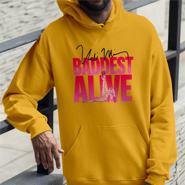 Nicki Minaj Official Store Baddest Alive Shirts Nicki Minaj