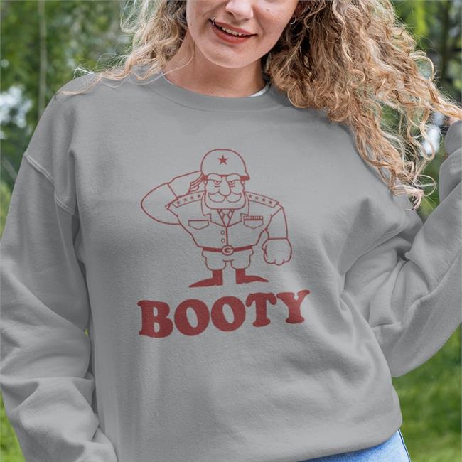 Booty Cartoon General Sweatshirt Front Office Sports Booty Cartoon General Shirt Mtjn More Than Just A Name Merch