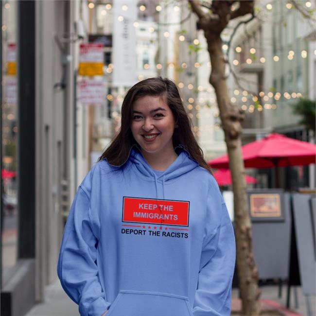Keep The Immigrants Deport The Racists T-Shirt