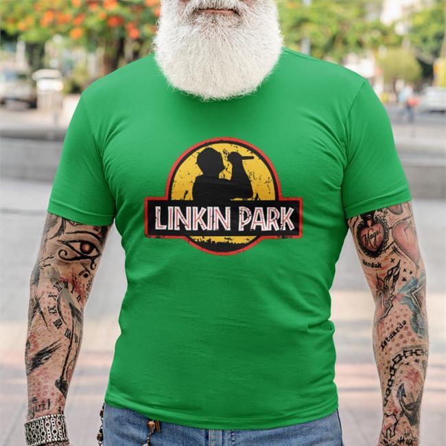 Linkin Park Jurassic Shirt Jurassic Park Troodon Pectinodon