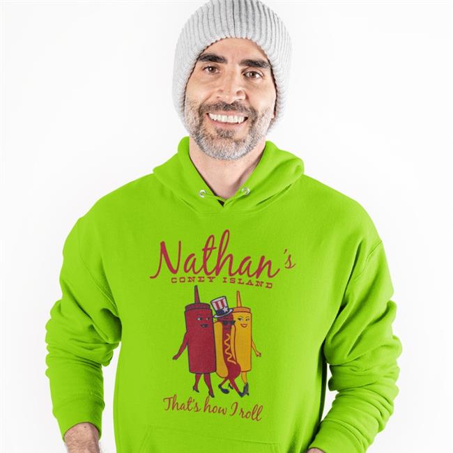 Nathan's Coney Island That's How I Roll Shirt Jamie Loftus