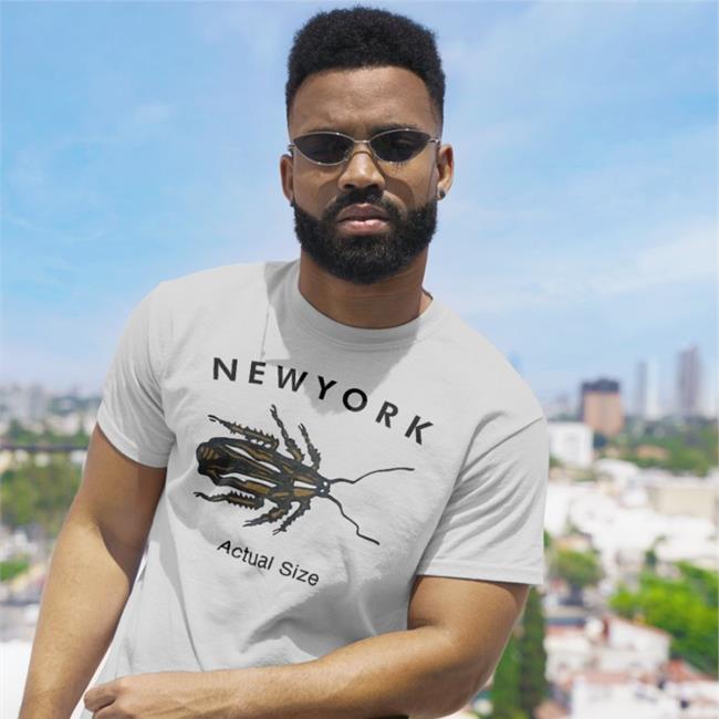 New York Actual Size Shirt