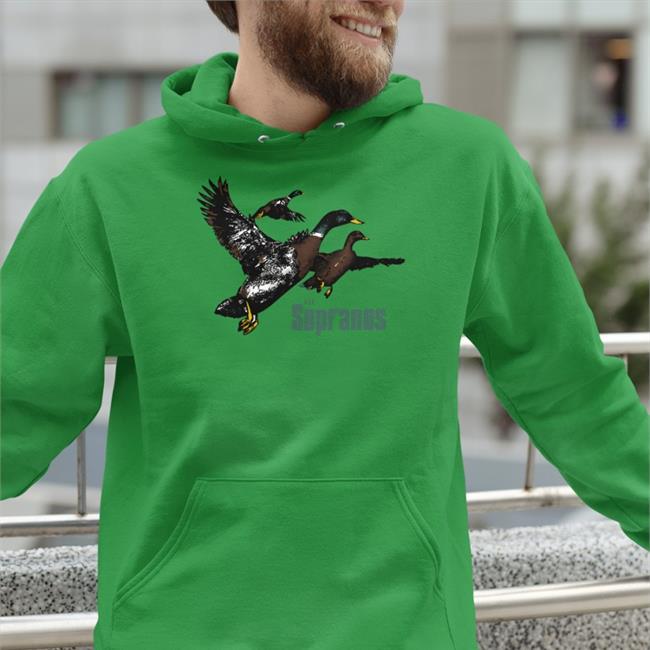 Dr Melfi Cont'd Do You Feel Depressed Tony Since The Ducks Left I Guess Sopranos Hbo Hoodie Sweatshirt