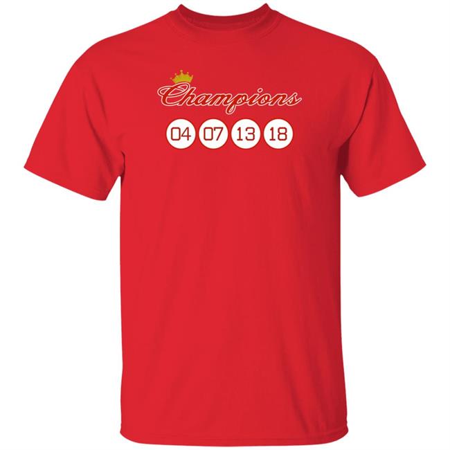 Jared Carrabis Champions 04 07 13 18 Shirt Hoodie Swaeatshirt Jared Carrabis Champions 04 07 13 18 Shirt Hoodie Swaeatshirt