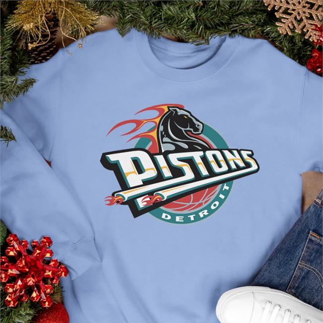 Pistons Detroit Logo Shirt