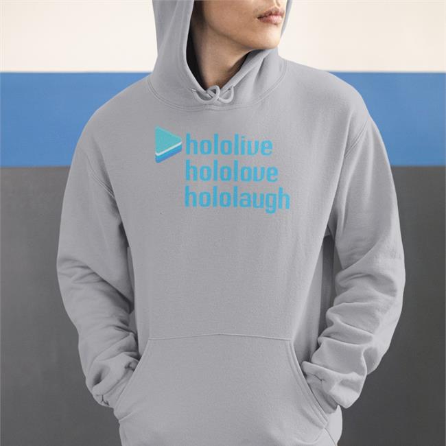 Hololive Hololove Hololaugh Tees