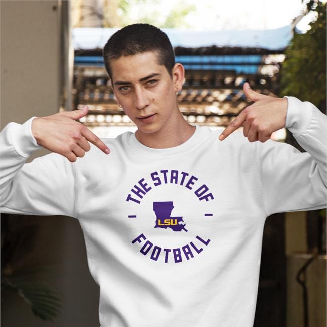 The State Of Lsu Football Tee Shirt Brian Polian