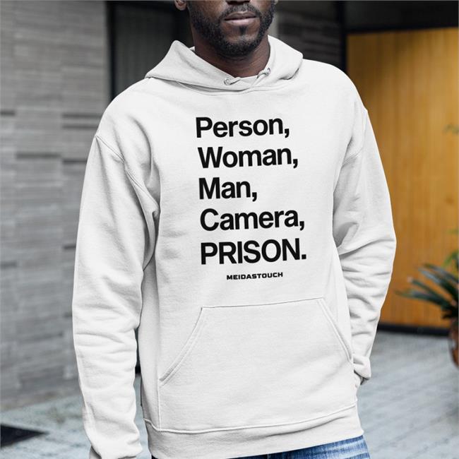 Meidastouch Merch Person, Woman, Man, Camera, Prison Shirt
