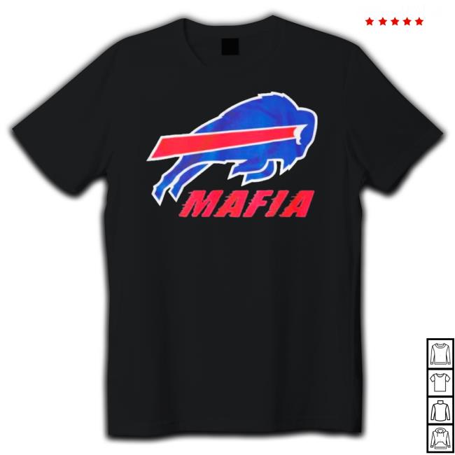 Mafia Wincraft Buffalo Bills Logo Hoodie Sweatshirt