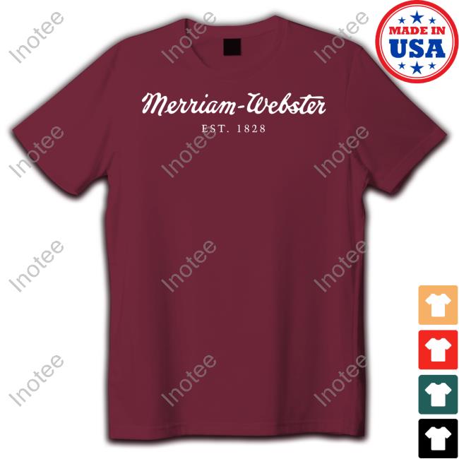 Merriam-Webster Est 1828 New Sweatshirt