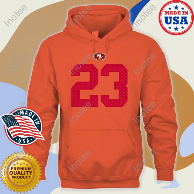 Gabe Kaple Wearing San Francisco 49Er 23 Hoodie
