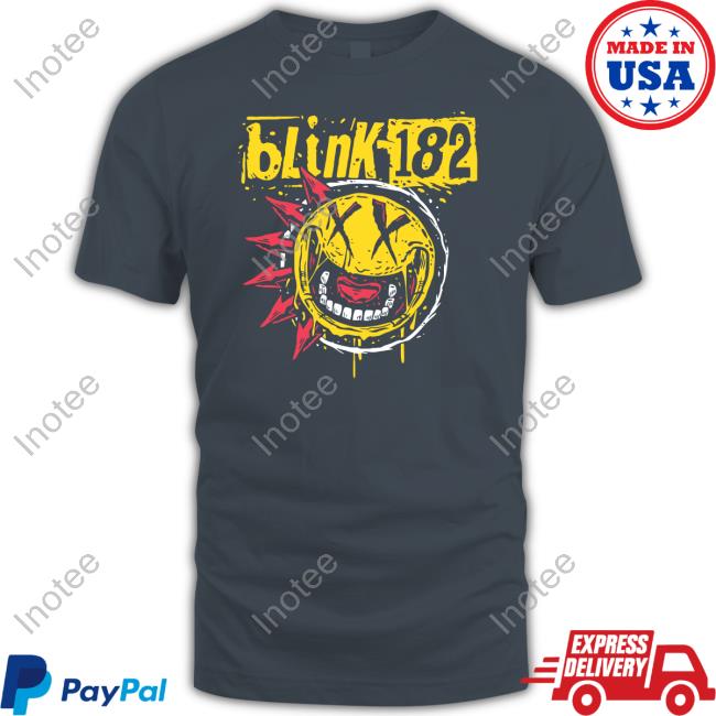 Blink182 Punk Smiley Sweatshirt
