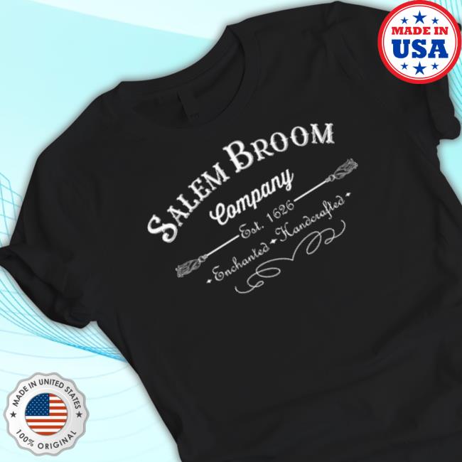 Official Salem Broom Company 1626 Enchanted Handcrafted Hoodie
