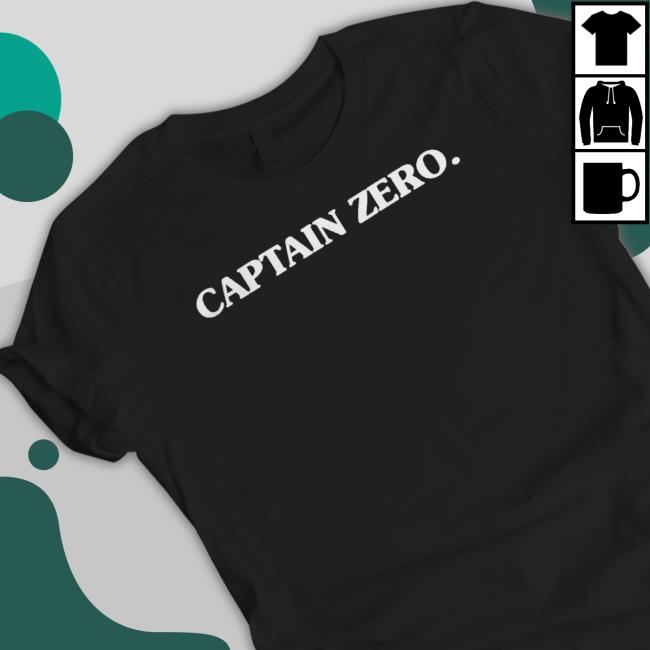 Captain Zero Merch Embroidered shirt